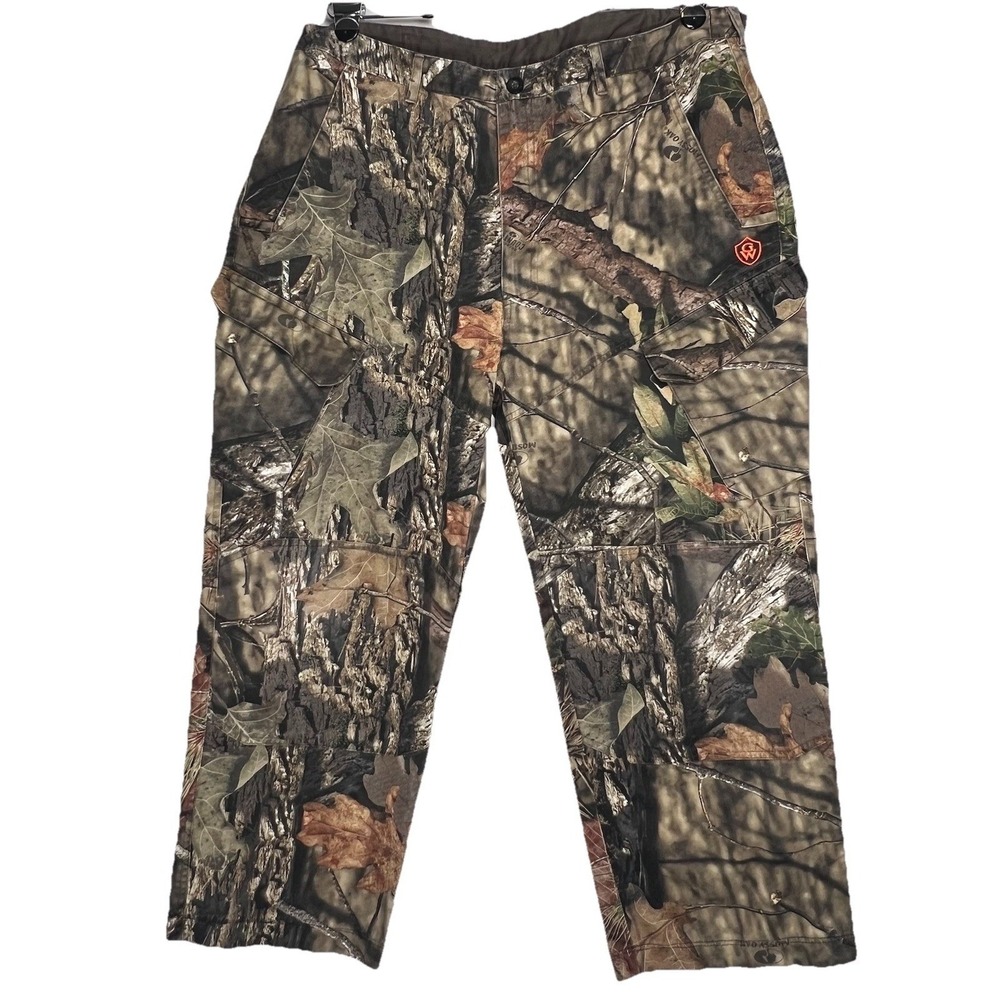 Game Winner Mens XL Mossy Oak Break-Up Country Camo Cargo Hunting Pants 40-42
